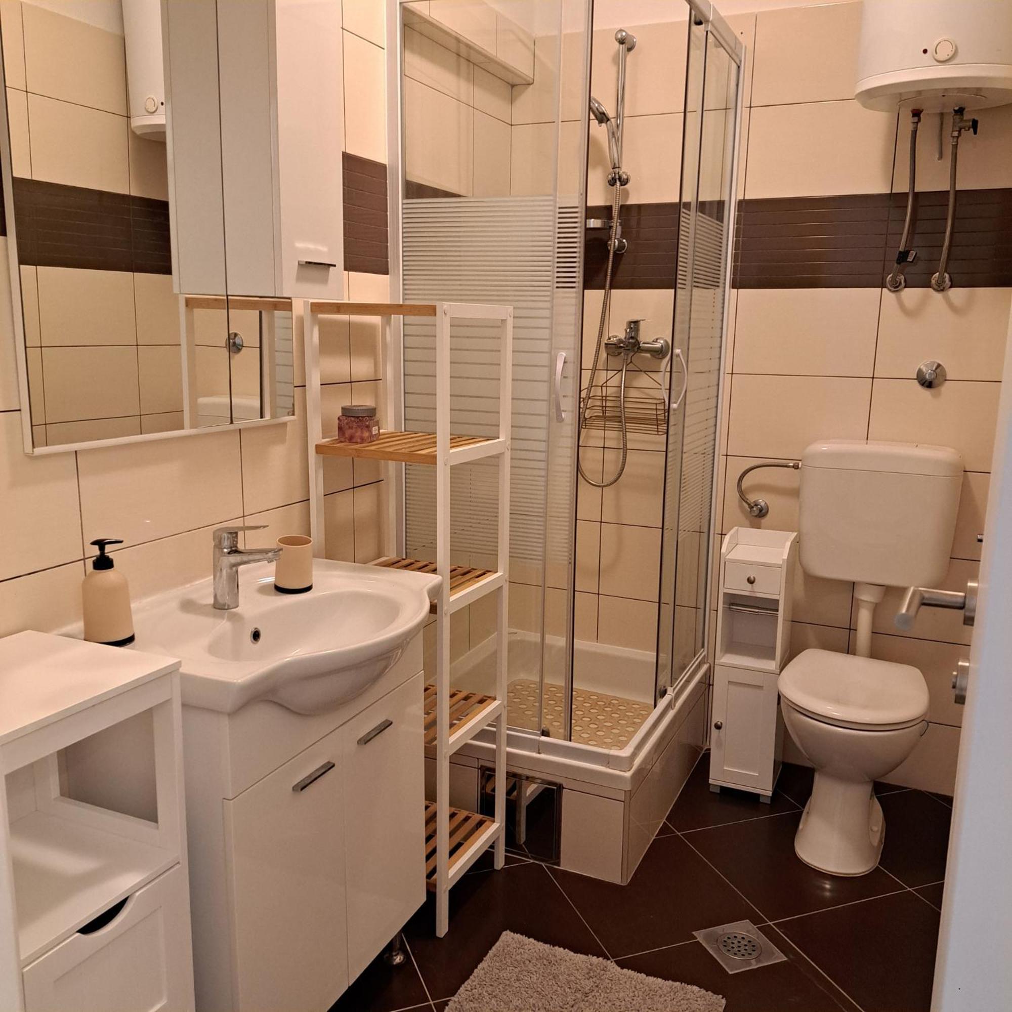 Open Sea Apartmani Grebastica Bagian luar foto